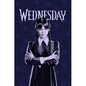 Jerry Fabrics Тъмносиньо детско одеяло от флийс 100x150 cm Wednesday - Jerry Fabrics (24BL040)