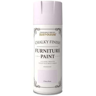 Rust-Oleum Chalky Finish Furniture Paint křídový mat sprej 400 ml čínská růže