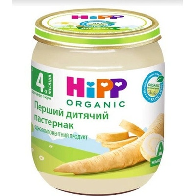Hipp БИО пюре чист Пащърнак 4м+ 125г