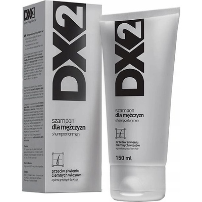 DX2 Men Protect Natural Hair Colour šampón proti šediveniu tmavých vlasov 150 ml