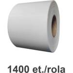 ZINTA Съвместима с Epson / Primera етикетна ролка 110 mm x 50 mm, 1400 ет. /ролка (110X50X1400-JETGLOSS)
