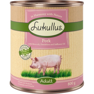 Lukullus Adult bez obilnín bravčové 6 x 800 g