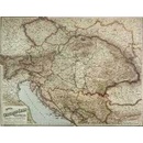 Nástenná mapa: Rakúsko, Maďarsko
