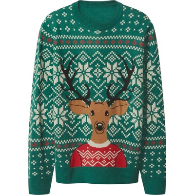 esmara Men pánský vánoční svetr zelená