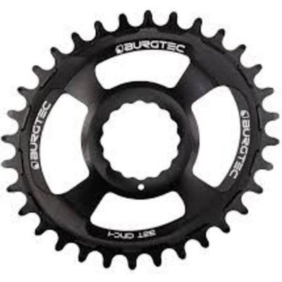 Burgtec Плоча Race BURGTEC Oval Cinch Thick Thin 32T (черен)