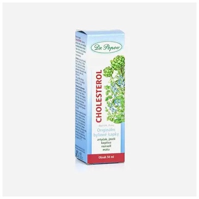 Dr.Popov Cholesterol bylinné kapky 50 ml