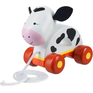 Orange Tree Toys Играчка за дърпане- кравичка (ott09155)
