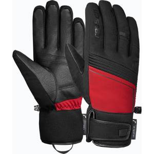 Reusch Скиорски ръкавици Reusch Louis R-Tex XT black/tango red
