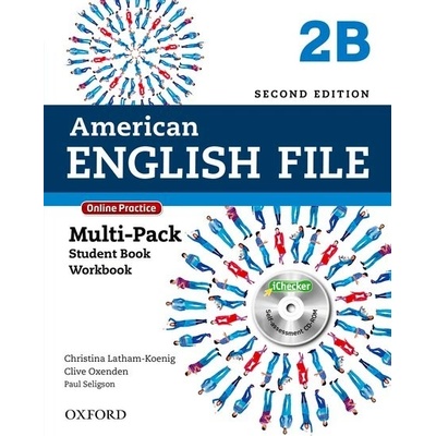 American English File: Level 2: Multipack B with Online Practice and iChecker