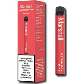 Marshall Watermelon Mint 20 mg 600 poťahov 1 ks