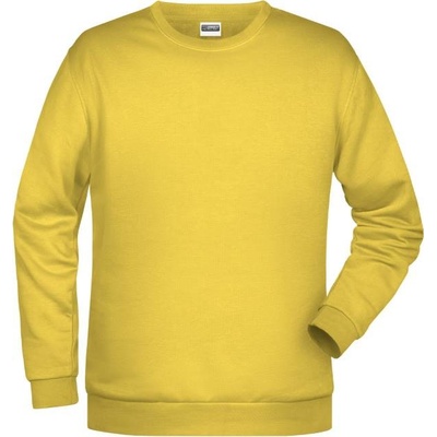 James & Nicholson JN 794 / pánska mikina yellow