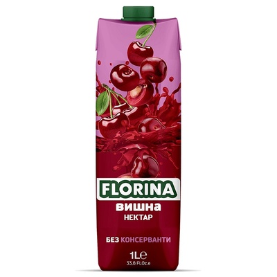 FLORINA 1Л. ВИШНА 25% ФЛОРИНА