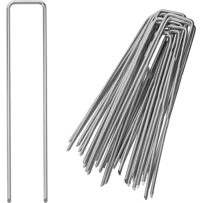 Onpira Pozinkovaná U kotva pro geotextilie Ø3mm 150x30 mm – Hledejceny.cz