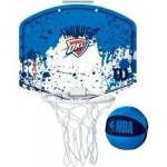 Wilson Баскетболен Кош Wilson Team Mini Hoop NBA Thunder Син