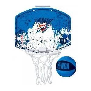 Wilson Баскетболен Кош Wilson Team Mini Hoop NBA Thunder Син