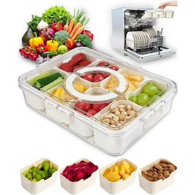 Plastová dóza Veftsvy storage box-8 grid