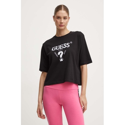 Guess Памучна тениска Guess AURLIE (V4YI06.I3Z14)