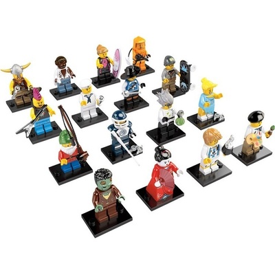 LEGO® Minifigúrky 8804 4. séria 16 ks
