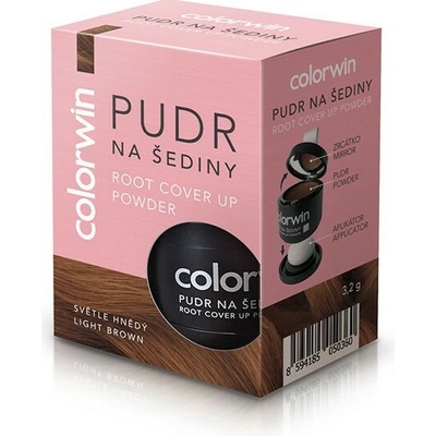 Colorwin púder na šediny a objem Svetlo hnedá 3,2g