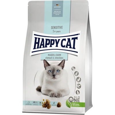 Happy Cat Sensitive Stомах и Чревa / стомах и черва 1, 3 кг