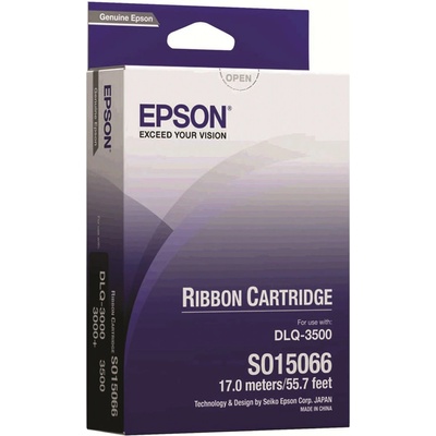 Epson originální páska do tiskárny, C13S015066, černá, Epson DLQ 3000, 3000+, 3500