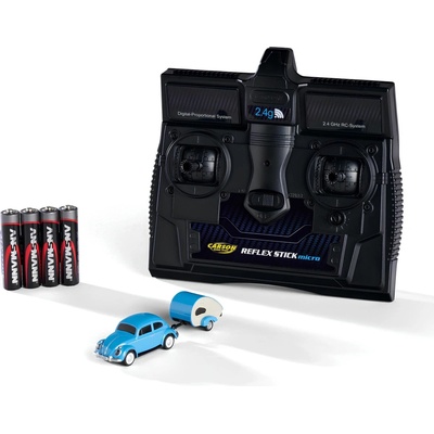 TAMIYA-CARSON Modellbau GmbH & Co. KG RC auto VW Beetle s přívěsem RTR 1:87