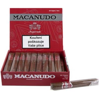 Macanudo Inspirado Red Toro 20 ks