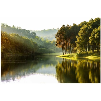 Obraz na plátne Jazero, 60 × 80 cm, tlač, CA-13940