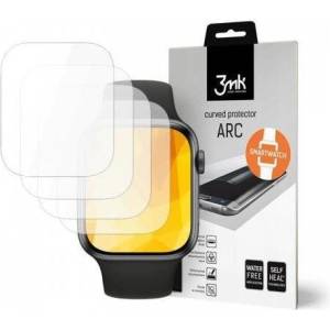 3mk Protection Удароустойчив Протектор за Apple Watch SE/ 6/ 5/ 4 44 mm, 3MK Flexy Arc Glass, Прозрачен (5903108210751)