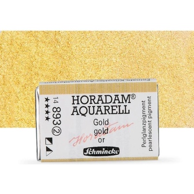 Schmincke Horadam akvarelové barvy v celé pánvičce 893 zlatá – Zboží Dáma