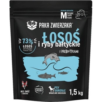 Paka Zwierzaka Пакет за домашни любимци - Седмо небе - Сьомга и балтийска риба 1, 5 кг