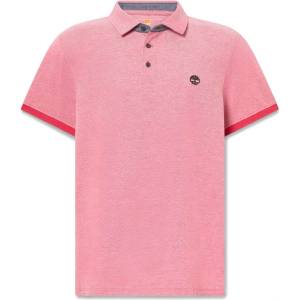 Timberland Мъжка поло тениска Timberland Baboosic Brook Oxford Short Sleeve Polo shirt - American Beauty (216-6057-0513)