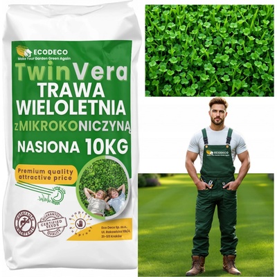 Osivo trávy Eco Deco obalené, vytrvalé 10 kg