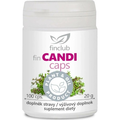 Finclub Fin Candicaps 100 kapslí
