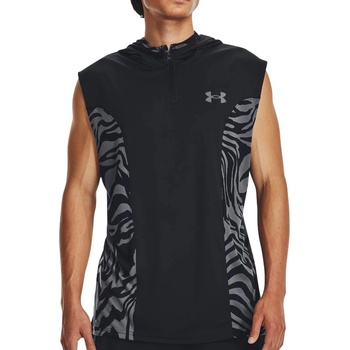 Under Armour Суитшърт с качулка Under Armour BASELINE TANK HOODIE 1370240-004 Размер XL