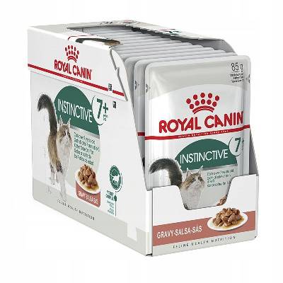 ROYAL CANIN Instinctive +7 12x85g v omáčke - mokré krmivo pre staršie mačky