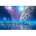 DIMEX ART Флизелинов фототапет футуристичен град 375 x 250 см