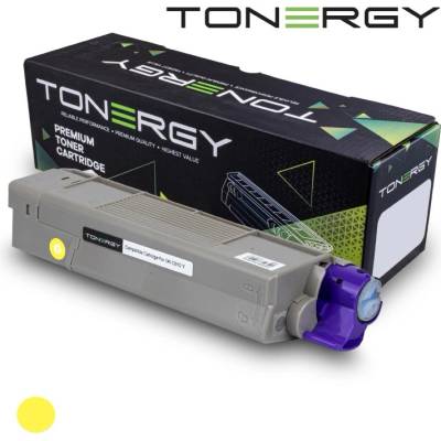 съвместима Тонер Касета Compatible Toner Cartridge OKI 44315301 Yellow, 6k (TONERGY-OKI-C610-Y)