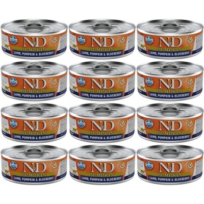 N&D Cat Pumpkin Adult Lamb & Blueberry 70 g