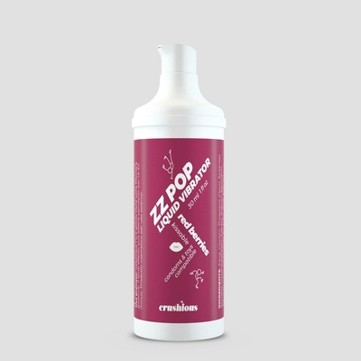 Crushious ZZ POP LIQUID VIBRATOR RED BERRIES AROMA 30 ml