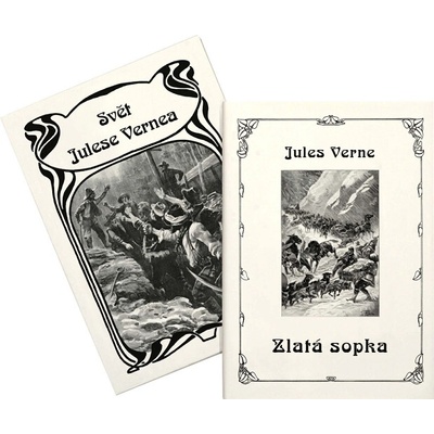 Zlatá sopka - Jules Verne