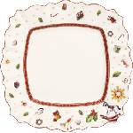 Villeroy & Boch Чиния за вечеря Toy's Delight квадратна 28 см бяла (14-8585-2629)