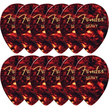 Fender 358 Shape Classic Celluloids 12 Перце за китара (1980358900)