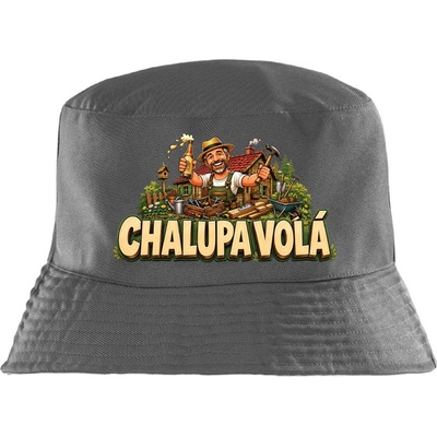 Fajntričko Klobouk s potiskem Chalupa volá