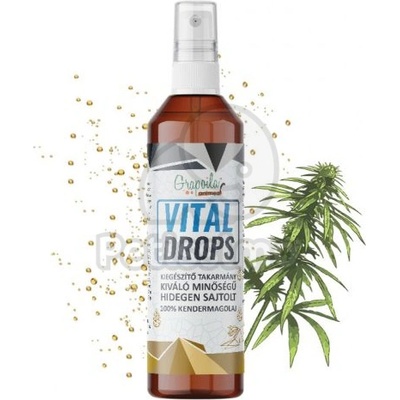 HUMAC Vital Drops масло от конопено семе 200 мл