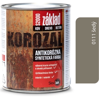 Korozal Základ S2000 10 kg šedý