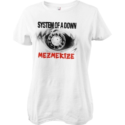 System of a Down Mezmerize Clock White L Дамски Риза (WMX-5-SOAD003-H95-11-WH-L)