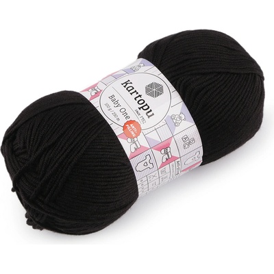 Pletací příze Baby One 100 g Varianta: 4 (940) černá, Balení: 1 ks 60338/155697/278779