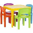 Kondela set 1+4 vícebarevný Zilbo