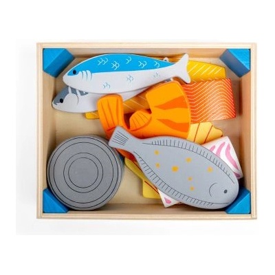 Bigjigs Toys Щайга за риба (bj475)